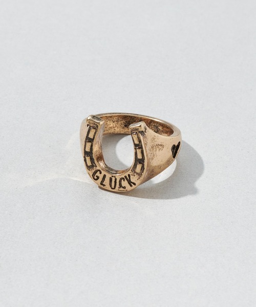 galcia×warp&woofホースシューリング50s galcia×warp&woofホースシューリング50s