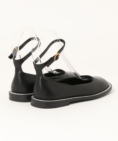 「CHARLES & KEITH」 バレエシューズ 23.5cm ブラック系その他2 レディース