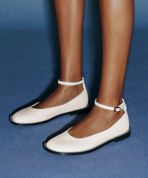 「CHARLES & KEITH」 バレエシューズ 23.5cm ブラック系その他2 レディース