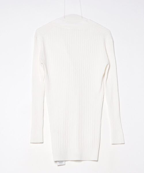 「ENCHANTEMENT」 ニットカーディガン FREE ホワイト レディース_画像2