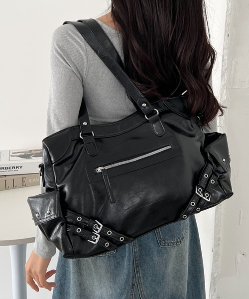 CLEA ボストンバッグ 「A4サイズ対応」ヴィンテージライクボストン