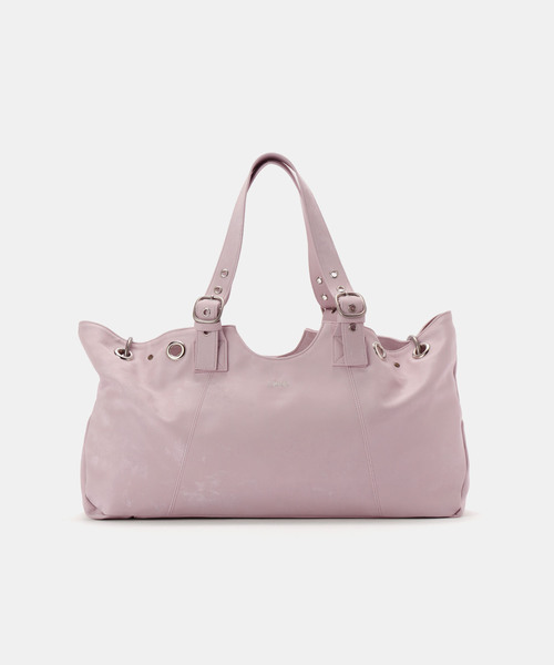 Hieta ピンク トートバッグ トートバッグ 「Geek Office / ギークオフィス」HIETA ヒエタ ベッキー