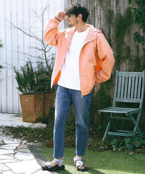「BAYFLOW」 加工デニムパンツ LARGE ダークブルー メンズ