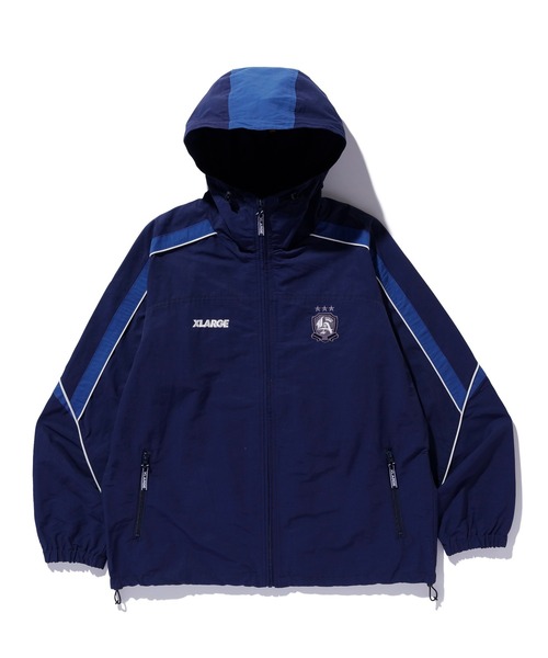XLARGE ナイロンジャケット HOODED TRACK JACKET メンズ