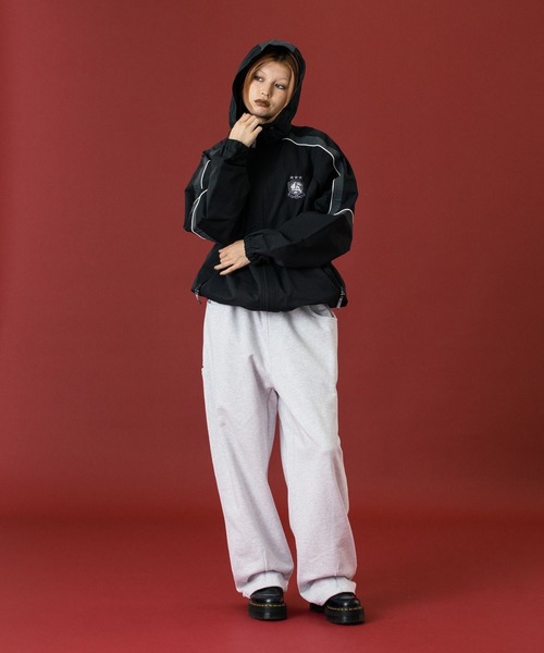 XLARGE ナイロンジャケット HOODED TRACK JACKET メンズ