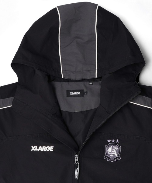 XLARGE ナイロンジャケット HOODED TRACK JACKET メンズ