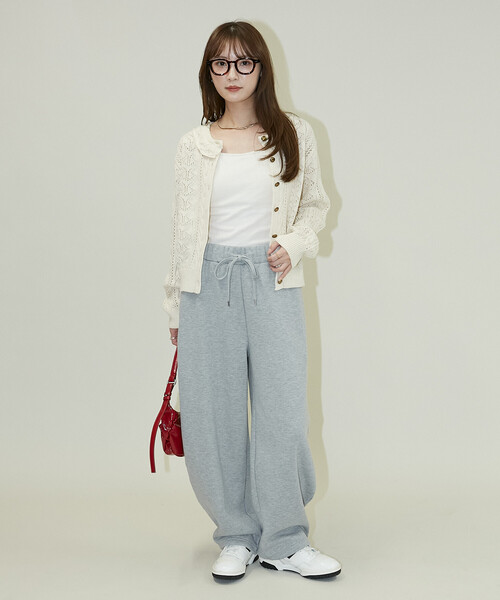 PUBLUX（パブリュクス） スウェットパンツ ジャージ 裏起毛 スウェット