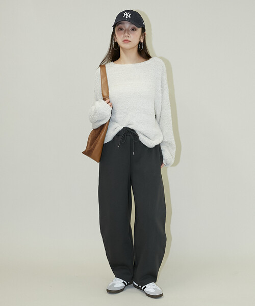 PUBLUX（パブリュクス） スウェットパンツ ジャージ 裏起毛 スウェット