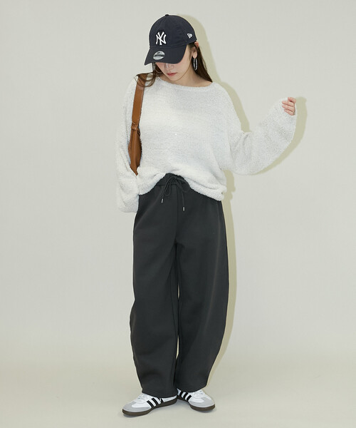 PUBLUX（パブリュクス） スウェットパンツ ジャージ 裏起毛 スウェット