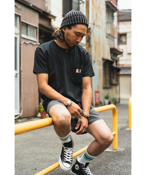 「BIG MIKE」 ショートパンツ LARGE イエロー系その他 メンズ_画像3