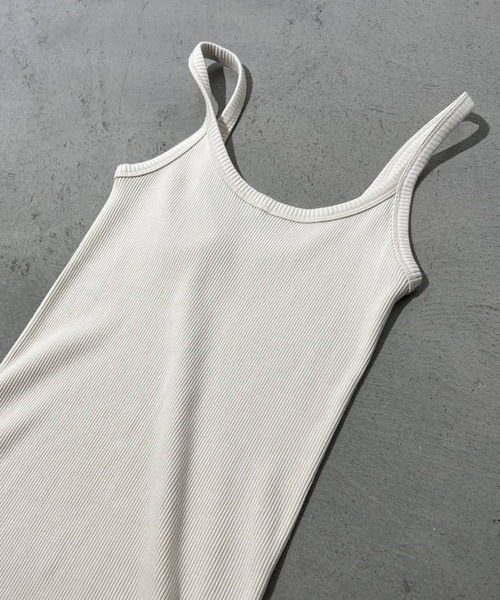 「BABYLONE」 ノースリーブトップス フリー アイボリー レディース_画像3