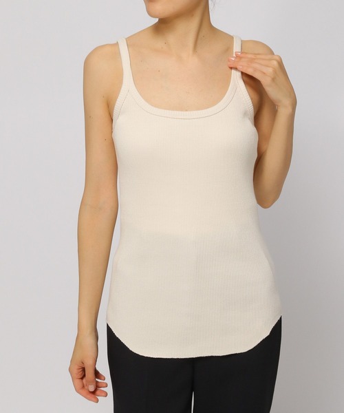 「BABYLONE」 ノースリーブトップス フリー アイボリー レディース_画像8