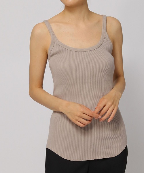 「BABYLONE」 ノースリーブトップス フリー アイボリー レディース_画像9