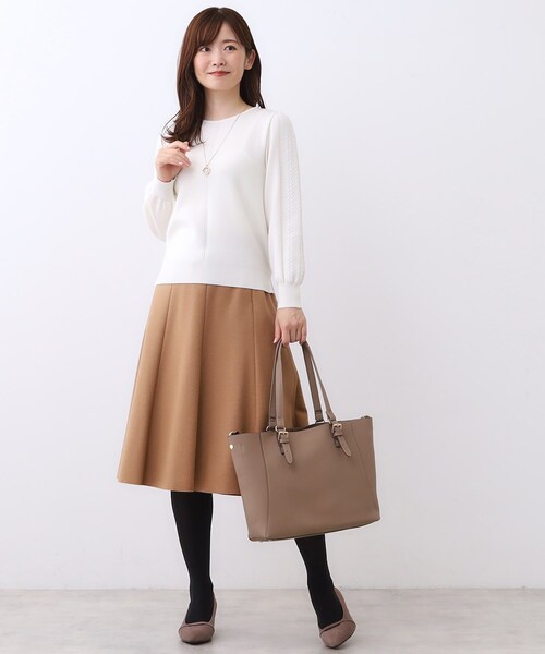 レッセのニットとマーキュリーのスカート Reflect（リフレクト） ニット セーター 「選べる8色／スカートにも