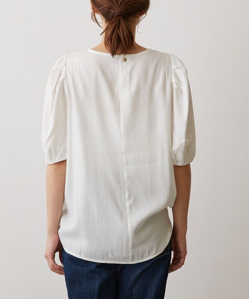 「OWLSPALE」 半袖ブラウス FREE カーキ レディース_画像3