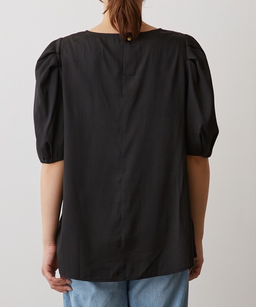 「OWLSPALE」 半袖ブラウス FREE カーキ レディース_画像5