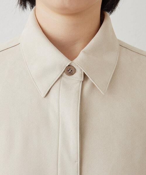 GALLARDAGALANTE シャツ　ベージュ GALLARDAGALANTE（ガリャルダガランテ） 長袖シャツ FREE ベージュ