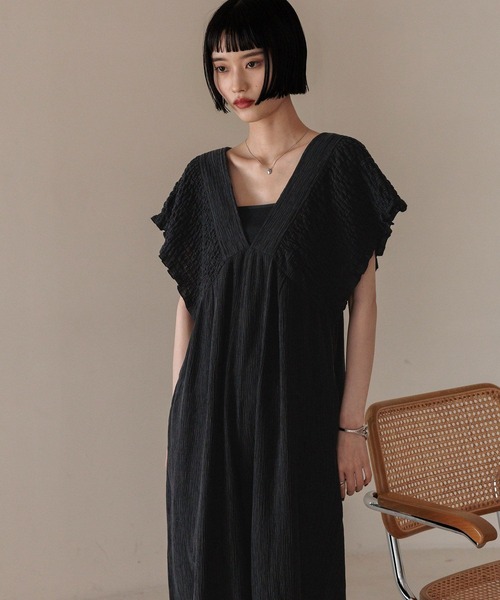 ローリーズファーム　オケージョンドレス　Lサイズ LOWRYS FARM（ローリーズファーム） パンツドレス MEDIUM ブラック