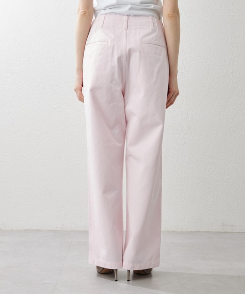 Whim Gazette」 チノパンツ 36 ベージュ レディース バイオ加工