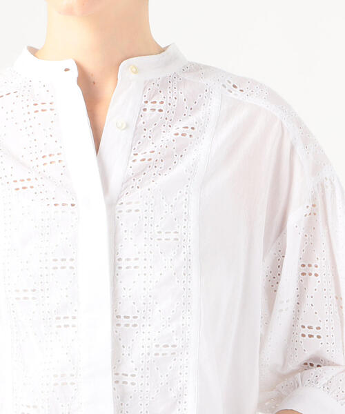 「TOMORROWLAND」 7分袖ブラウス FREE ブラック レディースの画像