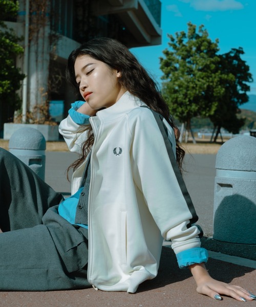 FRED PERRY（フレッドペリー） ジャージ 別注 配色ライン トラック