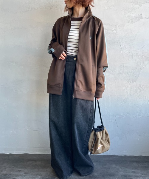 FRED PERRY（フレッドペリー） ジャージ 別注 配色ライン トラック