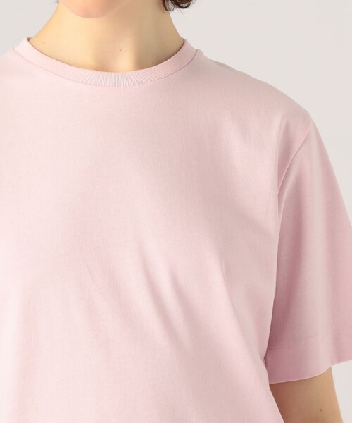 「ATON」 半袖Tシャツ 2 ライトグリーン レディース_画像5