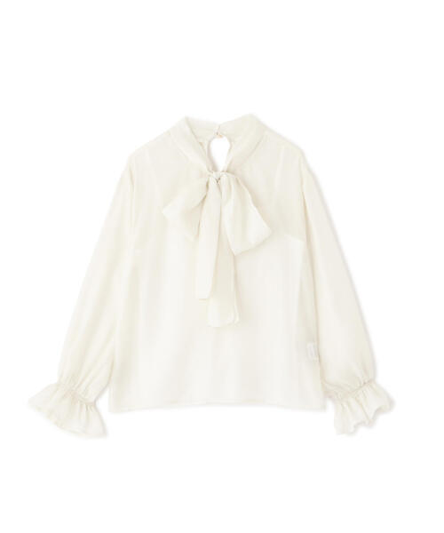 「PROPORTION BODY DRESSING」 7分袖ブラウス MEDIUM ブルー レディース_画像2