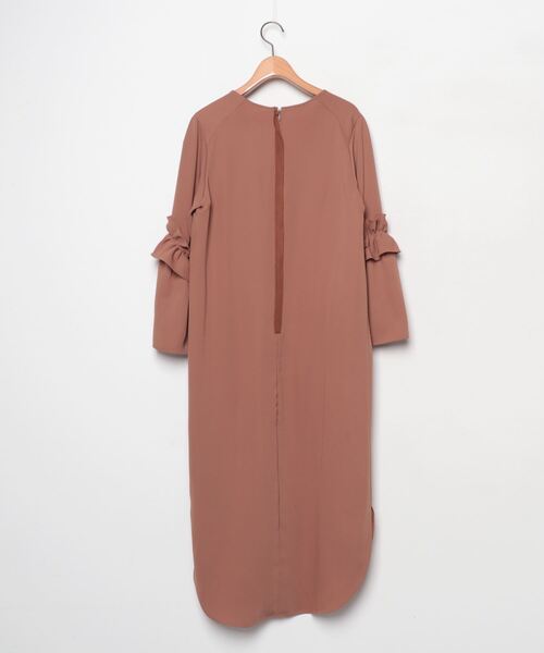 「Room no.8」 長袖ワンピース 2 ブラウン レディース_画像2