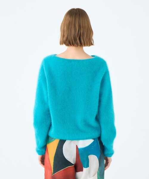 Ballsey（ボールジィ） ニット セーター フラッフィーヤーン Vネック