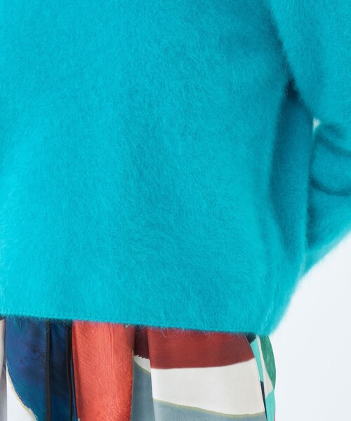 Ballsey（ボールジィ） ニット セーター フラッフィーヤーン Vネック