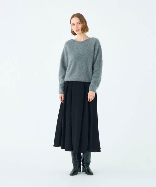 Ballsey フラッフィーヤーンニット Ballsey（ボールジィ） ニット セーター フラッフィーヤーン Vネック