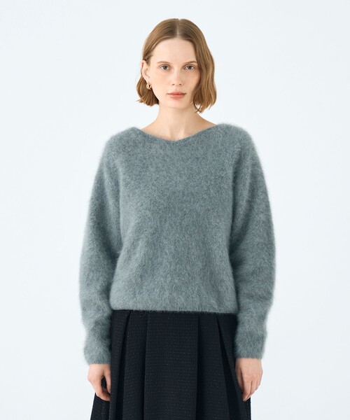 Ballsey（ボールジィ） ニット セーター フラッフィーヤーン Vネック