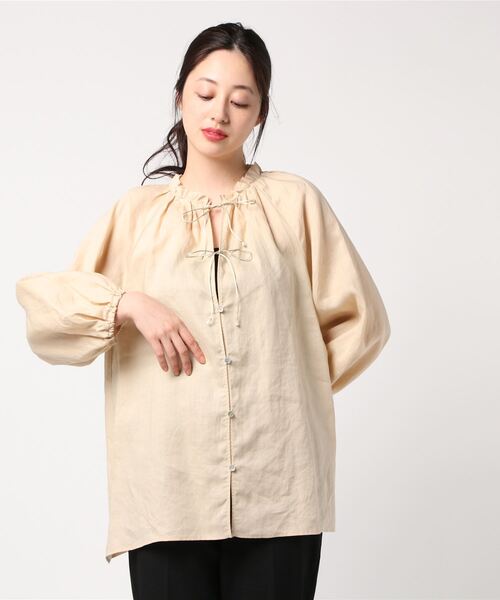 「COOMB」 長袖ブラウス FREE ホワイト レディース_画像2