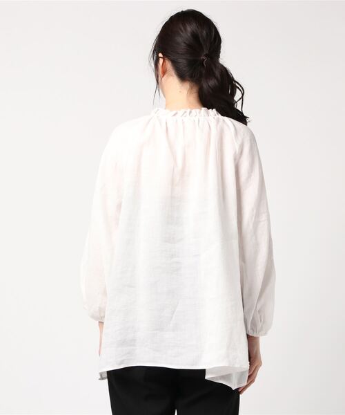 「COOMB」 長袖ブラウス FREE ホワイト レディース_画像4