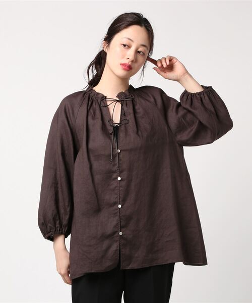 「COOMB」 長袖ブラウス FREE ホワイト レディース_画像5