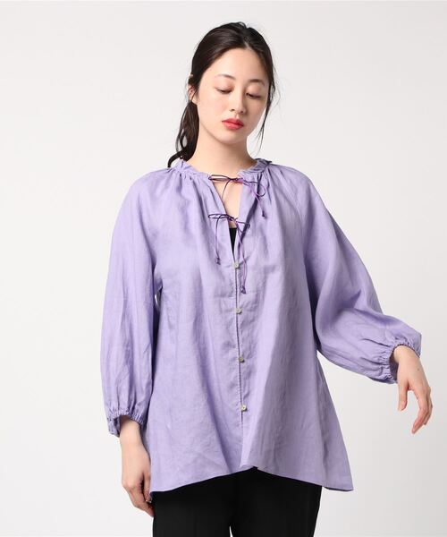 「COOMB」 長袖ブラウス FREE ホワイト レディース_画像8