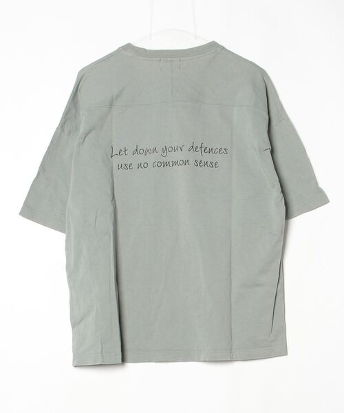 「SLICK」 半袖Tシャツ 1 グリーン メンズ_画像2