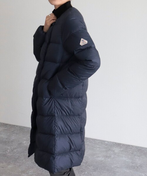 Pyrenex（ピレネックス） ダウンコート 38 ネイビー レディース