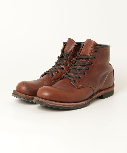 RED WING ダークブラウン スウェード シューズ 26.5 8094 RED WING SHOES（レッドウィング） 「RED WING」 レースアップブーツ