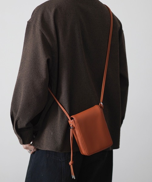 ショルダーバッグ 「WEARISTA こーせ ×DEVICE コラボ」Rename ミニスクエアショルダーバッグ メンズ レディース | DEVICE | 13