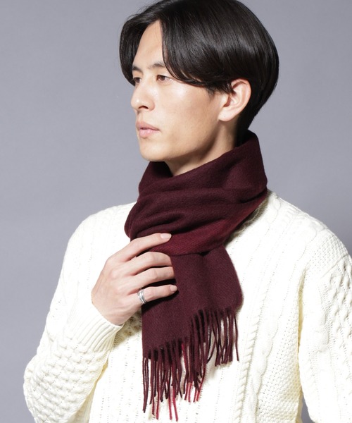 NANO universe（ナノ・ユニバース） マフラー ソフトカシミヤブレンド