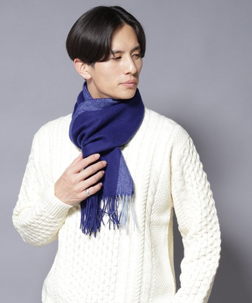 NANO universe（ナノ・ユニバース） マフラー ソフトカシミヤブレンド