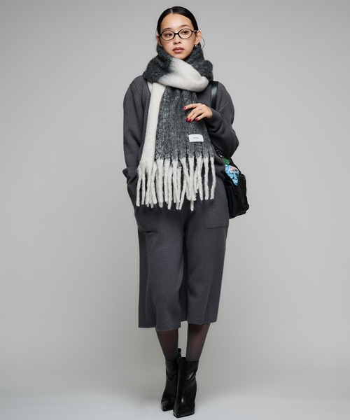 し*る様 ¥84,700【PG/5】ツインニットスニード&パンツセットアップパー Narcissus（ナルシス） ニット セーター ニットセットアップ/ハーフ