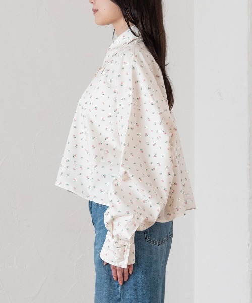 Cath Kidston（キャス・キッドソン） ブラウス シャツ ショート丈