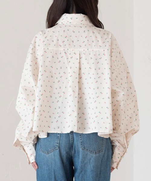 Cath Kidston（キャス・キッドソン） ブラウス シャツ ショート丈