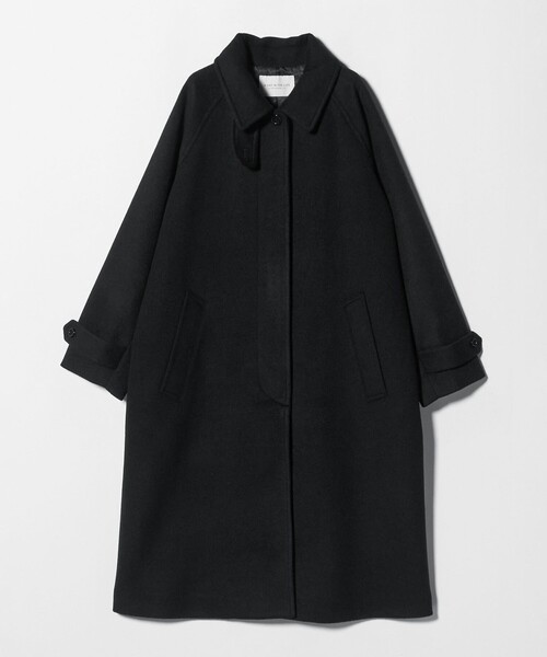 A DAY IN THE LIFE ステンカラーコート コート ニットビーバー バル  