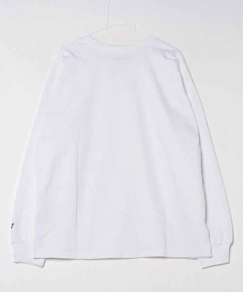 「MONKEY TIME」 「VATANLOOP」長袖Tシャツ S ライトブルー メンズ_画像2