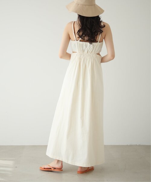 「RAY CASSIN」 キャミソールワンピース FREE ネイビー レディース_画像10