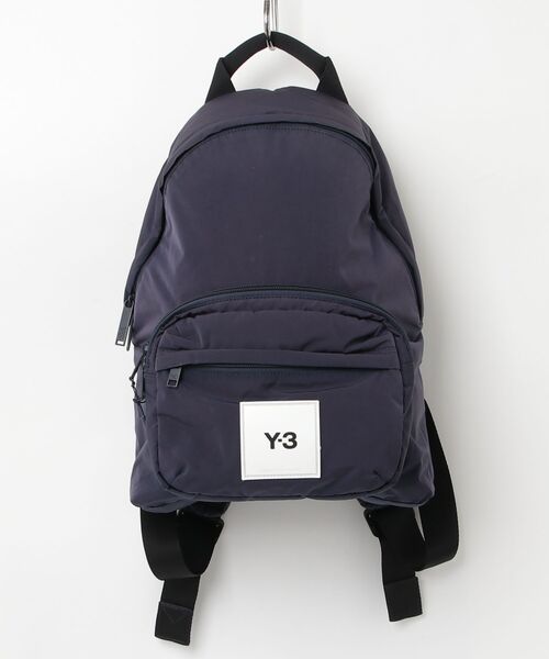 Y-3 YOHJI YAMAMOTO ネイビー　リュック・バックパック Y-3 「Y-3」 リュック ONE SIZE ネイビー メンズ : ZOZOTOWN Yahoo!店